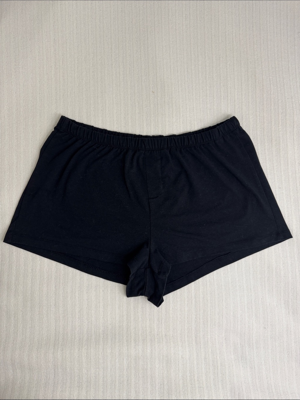 T.J.Maxx Black Elastic Waist Sleep Shorts